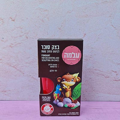 בצק סוכר עלמה אדום בצק סוכר עלמה אדום