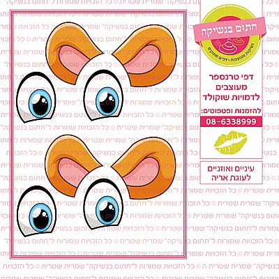 עיניים ואוזניים אריה עיניים ואוזניים אריה